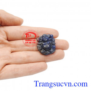 Chính vì thế mà mặt phật di lặc được rất nhiều khách hàng lựa chọn làm trang sức phong thủy. Phật di lặc sapphire đẹp