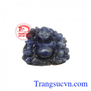 Phật di lặc sapphire phát tài