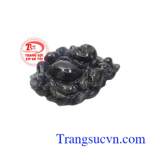 Di lặc là biểu tượng tuyệt đối của hạnh phúc trong phong thủy. Phật di lặc sapphire tốt lành
