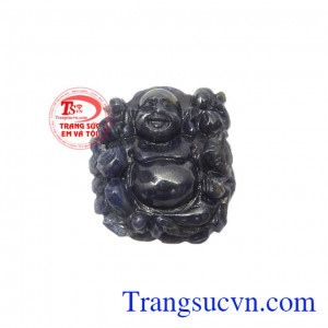 Phật di lặc sapphire tốt lành