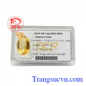 Thạch anh vàng ép vỉ phát tài