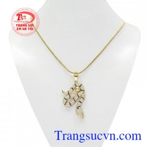 Bộ trang sức rắn phong cách