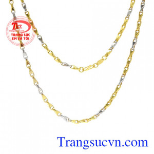 Dây chuyền nam vàng tây chất lượng đẹp