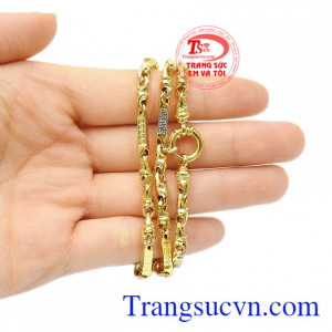 Dây chuyền nam vàng tây thành đạt