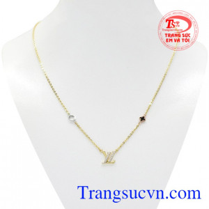 Dây chuyền vàng nữ thanh lịch