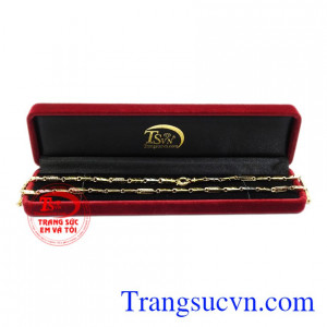 Dây chuyền vàng tây phái mạnh