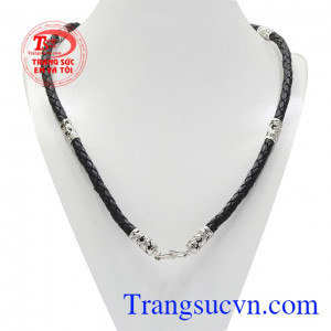 Dây da bọc vàng rồng thời thượng