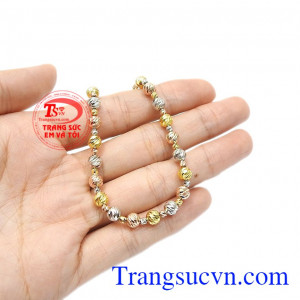 Lắc tay bi thời trang nhận đặt chế tác theo yêu cầu. 