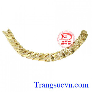 Lắc tay nam thời trang cá tính nhận đặt chế tác theo yêu cầu.