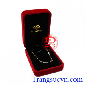 Lắc tay vàng nữ đáng yêu