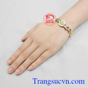 Lắc tay vàng tây thương hiệu