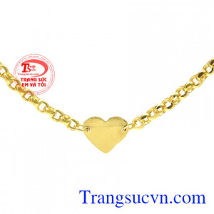 Lắc tay vàng trẻ em khắc tên giao hàng nhanh trên toàn quốc.