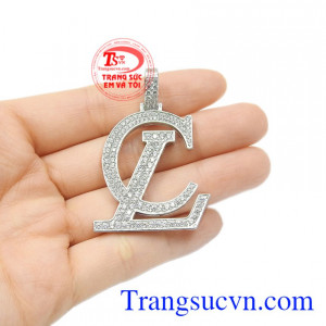 Mặt dây chữ thời thượng thanh toán an toàn.