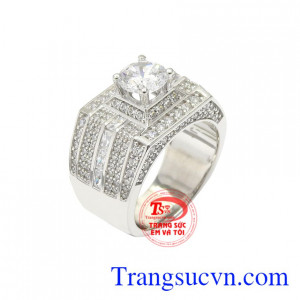 Nhẫn bạc nam thăng tiến là sản phẩm được phái mạnh ưa chuộng nhất hiện nay.