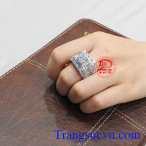 Nhẫn nam bạc thành đạt