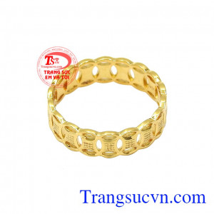Vào ngày thần tài, nhẫn kim tiền là một trong số những mặt hàng được ưa chuộng nhất. Nhẫn nam kim tiền tài lộc
