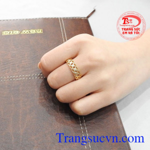 Sản phẩm nhận chế tác theo yêu cầu. Nhẫn nam kim tiền tài lộc