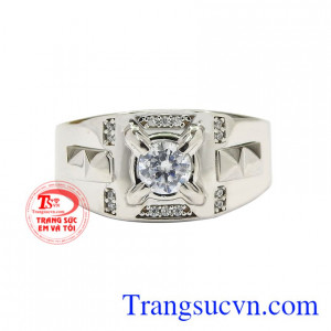 Mỗi chiếc nhẫn đều mang một phong cách riêng giúp phái mạnh tự tin thể hiện cá tính.