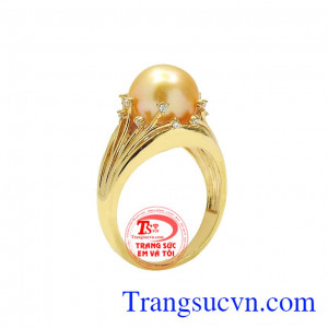 Nhẫn nữ ngọc trai rạng ngời