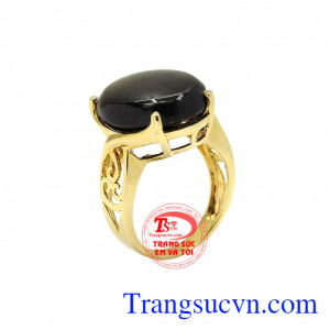 Nhẫn nữ sapphire sao quý phái