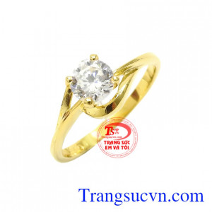 Chiếc nhẫn này sẽ là gợi ý tuyệt vời để dành tặng cho người con gái thân thương của mình.