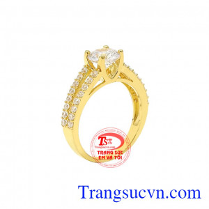 Nhẫn vàng nữ sang trọng