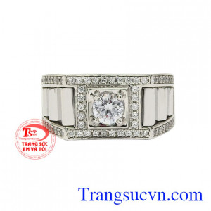 Với chỉ một chiếc nhẫn vàng cũng đủ khiến nam giới trông sang trọng và lịch lãm hơn