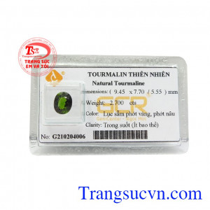 Tourmaline kèm giấy kiểm định