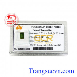 Tourmaline thiên nhiên lục đẹp