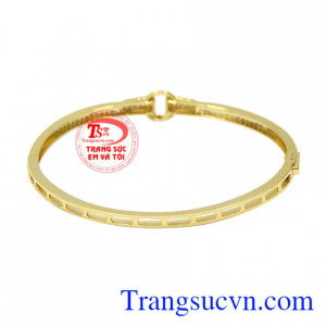 Vòng tay nữ ấn tượng vàng 10k Hàn Quốc giao hàng trên toàn quốc.