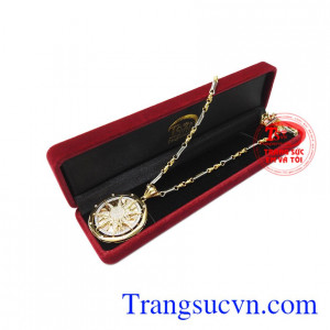 Bộ mặt dây vàng hào quang