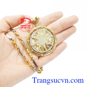 Bộ mặt dây vàng hào quang