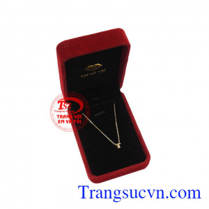 Bộ trang sức chữ T nhỏ xinh