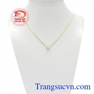 Bộ trang sức chữ T nhỏ xinh