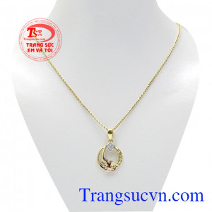 Bộ trang sức đẹp vàng tây