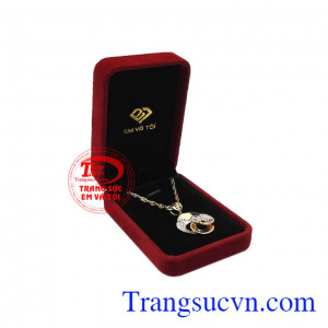 Bộ trang sức sang trọng vàng tây