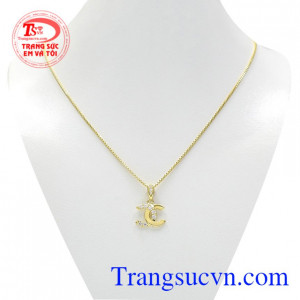 Bộ trang sức vàng dễ thương