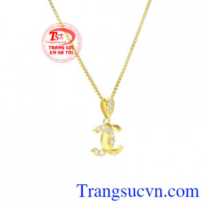 Bộ trang sức vàng dễ thương