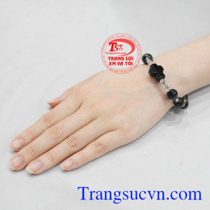 Chuỗi mân côi mắt hổ đẹp 10 ly