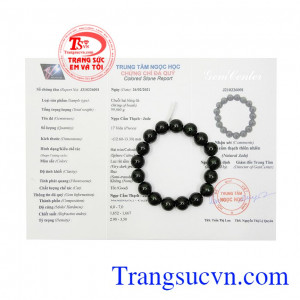 Ngọc cẩm thạch thiên nhiên là món quà tặng ý nghĩa dành cho người thân và bạn bè. Chuỗi tay cẩm thạch cao cấp