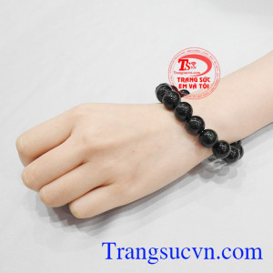 Chuỗi tay cẩm thạch cao cấp có giấy kiểm định đá quý. 