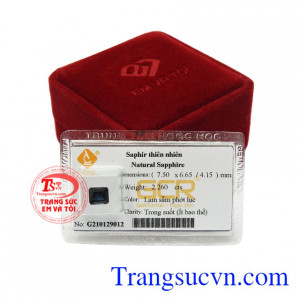 Không chỉ mang lại vẻ đẹp cho người dùng đá sapphire còn mang lại nhiều vận may tài lộc cho chủ nhân.