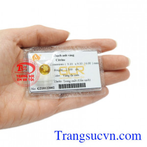 Trong phong thủy, đá thạch anh vàng còn được xem là biểu tượng của sự thông thái, sáng suốt.