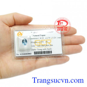 Không những thế về mặt sức khỏe đá Topaz còn giúp củng cố lại hệ miễn dịch và hỗ trợ chữa trị các bệnh về tâm lý.