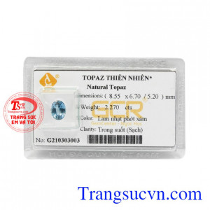 Đá Topaz thiên nhiên tài lộc là món quà chứa đựng nhiều ý nghĩa để dành tặng người thân, bạn bè hay đồng nghiệp.