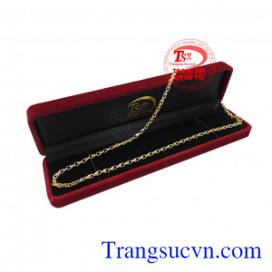 Sản phẩm có thể kết hợp cùng mặt dây, lắc tay hoặc nhẫn. Dây chuyền nam phong cách thời trang