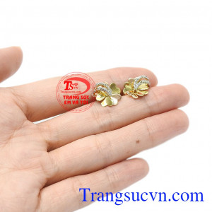 Hoa tai nữ hạnh phúc bảo hành uy tín, giao hàng toàn quốc. 