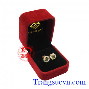 Hoa tai Sapphire thanh tú đẹp.