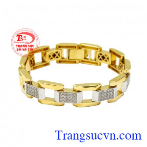 Lắc nam vàng tây lịch lãm