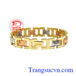 Lắc nam vàng tây phong cách, thời trang và hợp xu hướng. 